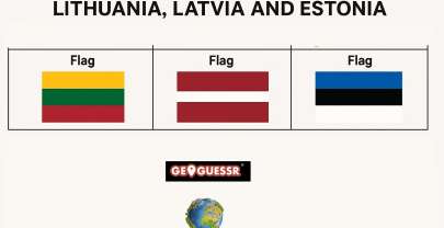 Cómo distinguir Lituania, Letonia y Estonia en GeoGuessr
