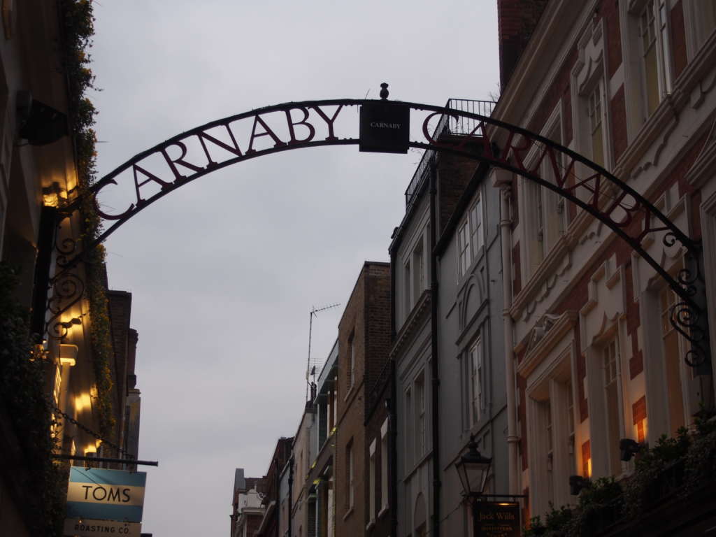 Entrada Carnaby street