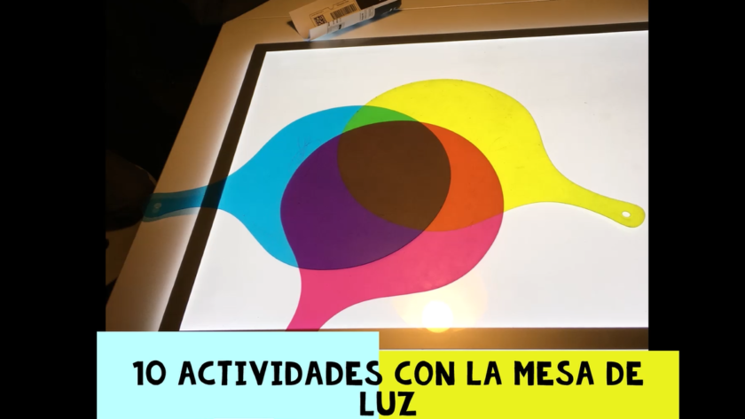 10 actividades con la mesa de luz