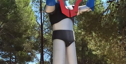 La estatua de Mazinger Z