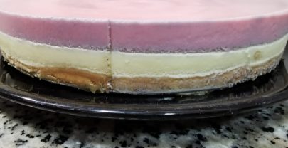 Pastel de dos sabores sin gluten