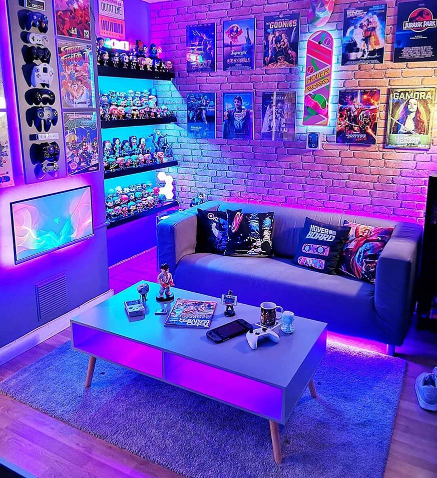 Ideas para decorar una habitación gamer con la nueva colección Ikea Gaming