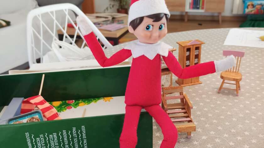 Cómo articular tu elf on the shelf